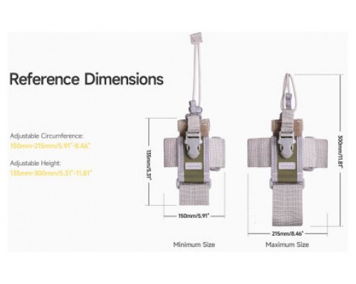 ULEFONE ARMOR MOLLE HOLSTER (Espera 4 dias)