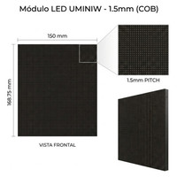 UNILUMIN MODULE 150X168.75 FOR CABINET UMINIW 1.5 LED COB SIZE: 600X337.5 MM BRIGHTNESS: 800 NITS REFRESH RATE 3840HZ MAINTENANCE FRONT (AUN2E4869A) (Espera 4 dias)-1054 UNILUMIN MODULE 150X168.75 FOR CABINET UMINIW 1.5 LED COB SIZE: 600X337.5 MM BRIGHTNESS: 800 NITS REFRESH RATE 3840HZ MAINTENANCE FRONT (AUN2E4869A) (Espera 4 dias)