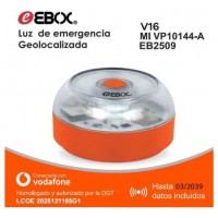 LUZ DE EMERGENCIA EBOX V16IOT EB2509 BALIZA LUZ
