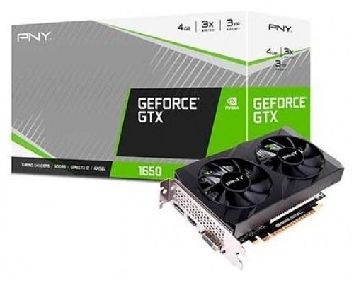 PNY GeForce GTX 1650 Dual Fan - 4GB GDDR6 - 1 x DP - 1