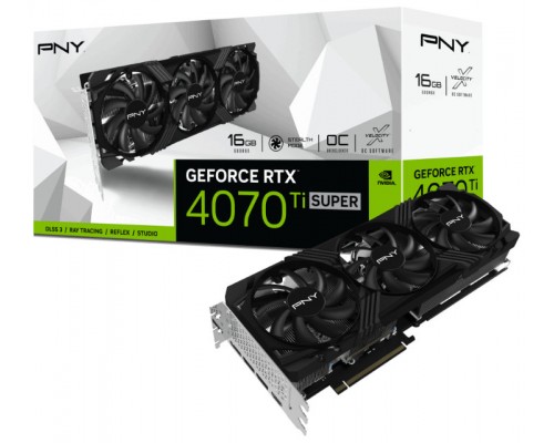 PNY GeForce RTX 4070 Ti Super 16GB Verto - Triple Fan