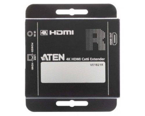 ATEN EXTENSOR HDMI 4K HDMI CAT 6 EXTENDER (VE1821-AT-G) (Espera 4 dias)
