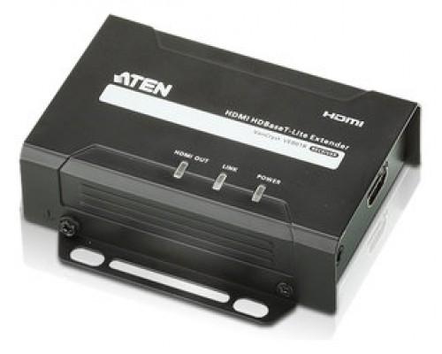 Aten VE801R extensor audio/video Receptor AV Negro (Espera 4 dias)