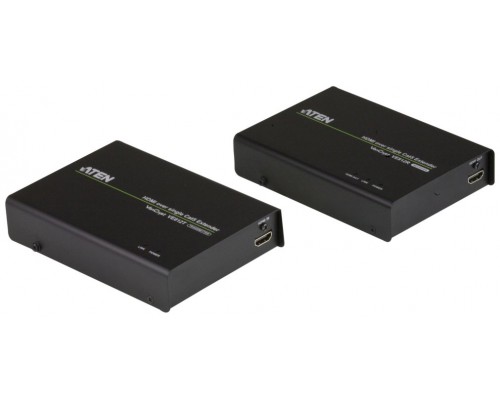 Aten VE812 extensor audio/video Transmisor y receptor de señales AV Negro (Espera 4 dias)