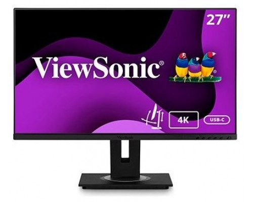 MONITOR VIEWSONIC 27" UHD IPS HDMI DP-INOUT USB-C RJ45 USB MULTI ERGO PIVOT