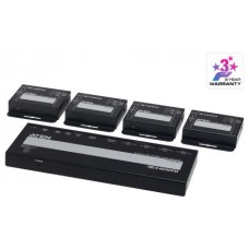 ATEN 4-PORT 4K HDMI CAT 6 SPLITTER WITH 4 RECEIVERS KIT, WITH LOCAL HDMI OUTPUT, IR RECEIVERS, AND POC (Espera 4 dias)-10591 ATEN 4-PORT 4K HDMI CAT 6 SPLITTER WITH 4 RECEIVERS KIT, WITH LOCAL HDMI OUTPUT, IR RECEIVERS, AND POC (Espera 4 dias)