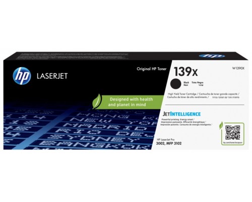 HP Toner 139X Negro para laserJet Pro 3001/3002