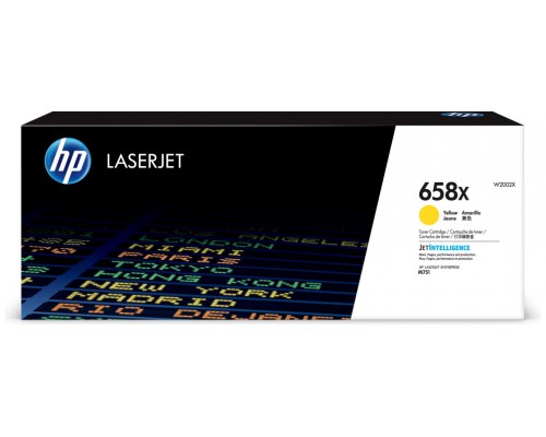 HP LaserJet Enterprise M751 Toner Amarillo Alta 658X