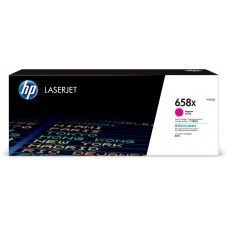 HP Cartucho de tóner Original LaserJet 658X magenta de alta capacidad (Espera 4 dias)