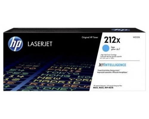 HP Toner LaserJet 212X M578 M555 Cian Alta capacidad