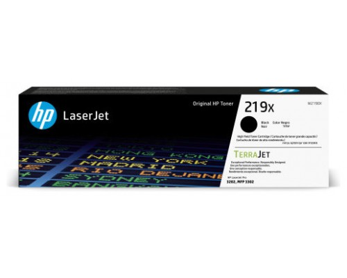 HP 219X High Yield Black Original LaserJet Toner Cartridge