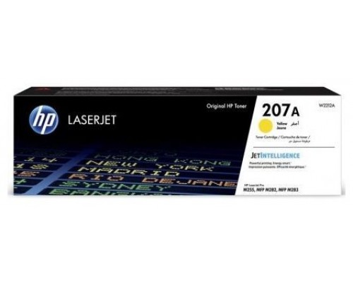 HP TONER 207A AMARILLO LASERJET M255/M282 (W2212A) (Espera 4 dias)