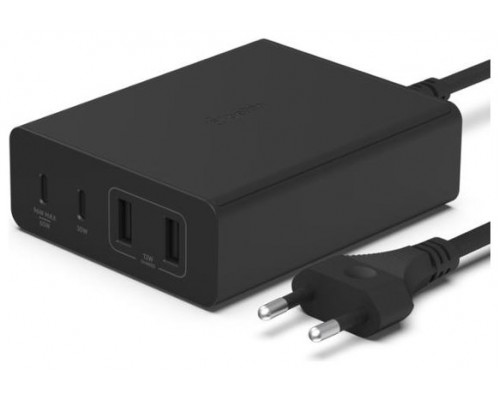 CARGADOR DE SOBREMESA BELKIN WCH010VFBK 2XUSB-C