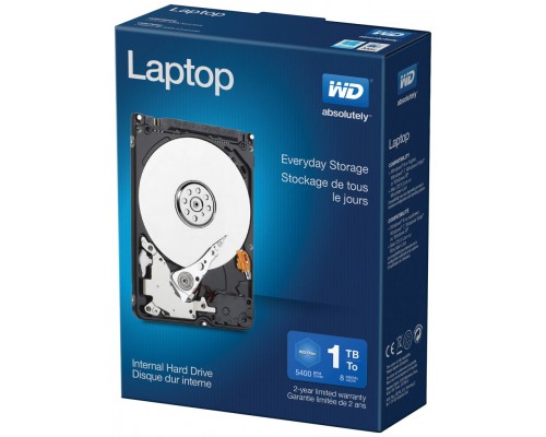 Western Digital Laptop Everyday 2.5" 1000 GB Serial ATA II (Espera 4 dias)