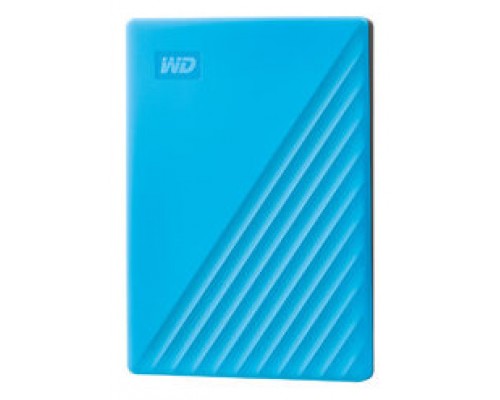 Western Digital My Passport disco duro externo 2000 GB Azul (Espera 4 dias)