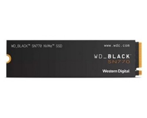 DISCO M.2 NVMe 1TB WD BLACK SN770 WDS100T3X0E PCIE 4,0