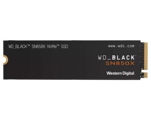 2 TB SSD SERIE M.2 2280 PCIe BLACK NVME SN850X WD (Espera 4 dias)
