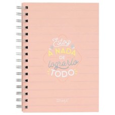 LIBRETA PEQUEÑA - ESTOY A NADA DE LOGRARLO TODO MR WONDERFUL WOA11053ES (Espera 4 dias)