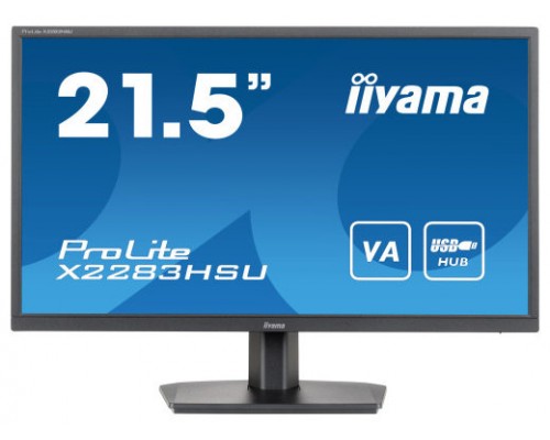 iiyama ProLite X2283HSU-B1 pantalla para PC 54,6 cm (21.5") 1920 x 1080 Pixeles Full HD LCD (Espera 4 dias)