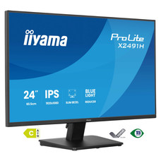 iiyama ProLite X2491H-B1 pantalla para PC 60,5 cm (23.8") 1920 x 1080 Pixeles Full HD Negro (Espera 4 dias)-1058 iiyama ProLite X2491H-B1 pantalla para PC 60,5 cm (23.8") 1920 x 1080 Pixeles Full HD Negro (Espera 4 dias)