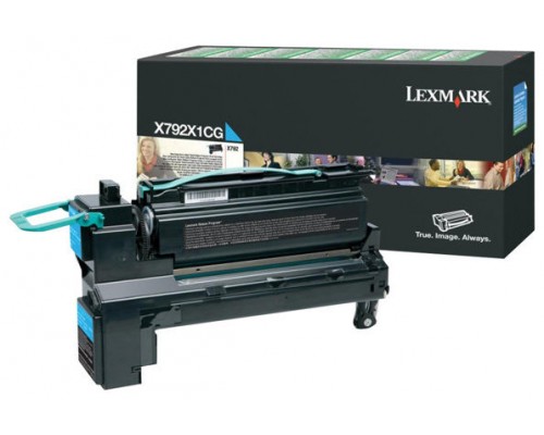 LEXMARK X792 Toner Cian Retornable