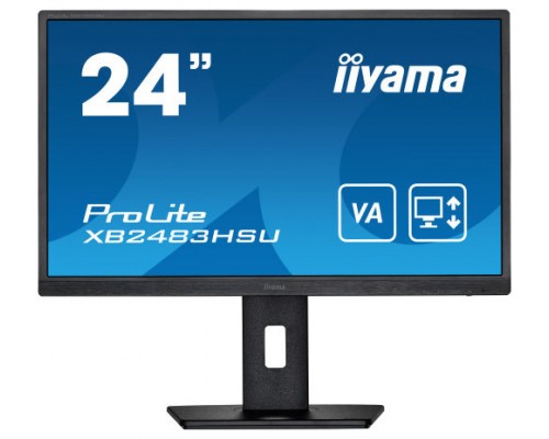 iiyama ProLite XB2483HSU-B5 LED display 60,5 cm (23.8") 1920 x 1080 Pixeles Full HD Negro (Espera 4 dias)