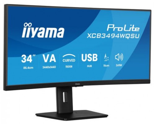 iiyama XCB3494WQSU-B1 34" pantalla para PC (Espera 4 dias)