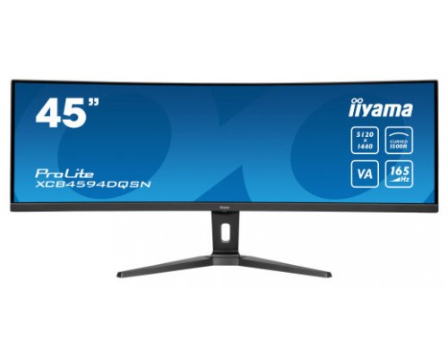 iiyama G-MASTER 45"LCD Curved Bus. UWQHD pantalla para PC 114,3 cm (45") 5120 x 1440 Pixeles Dual QHD LED Negro (Espera 4 dias)