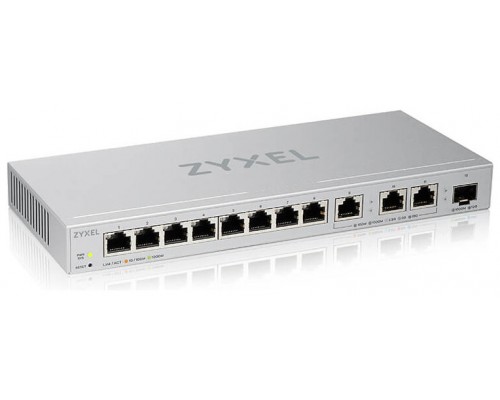 Zyxel XGS1250-12 Gestionado 10G Ethernet (100/1000/10000) Gris (Espera 4 dias)