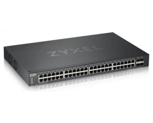 Zyxel XGS1930-52 Gestionado L3 Gigabit Ethernet (10/100/1000) Negro (Espera 4 dias)
