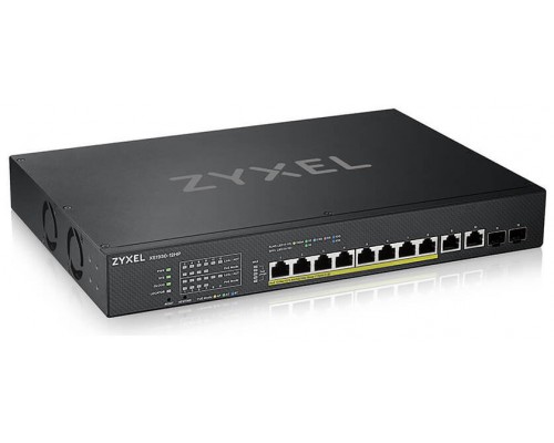 Zyxel XS1930-12HP-ZZ0101F switch Gestionado L3 10G Ethernet (100/1000/10000) Energía sobre Ethernet (PoE) Negro (Espera 4 dias)