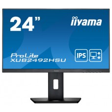 iiyama ProLite XUB2492HSU-B5 LED display 60,5 cm (23.8") 1920 x 1080 Pixeles Full HD Negro (Espera 4 dias)