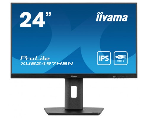 IIYAMA PANTALLA DE 24"" CON PANEL EN TECNOLOGÍA IPS, USB-C DOCK Y RJ45 (LAN) (Espera 4 dias)
