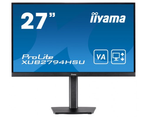 iiyama ProLite XUB2794HSU-B1 pantalla para PC 68,6 cm (27") 1920 x 1080 Pixeles Full HD LCD Negro (Espera 4 dias)