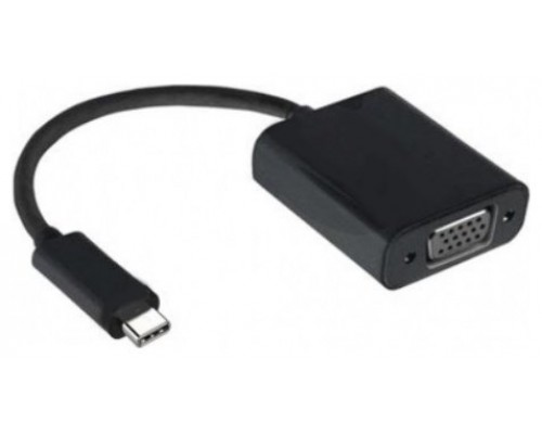 ADAPTADOR USB-C A VGA RESOLUCION 1080p 60Hz