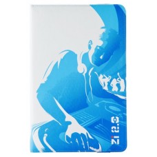 Ziron ZR112 funda para tablet 20,3 cm (8") Folio Azul, Blanco (Espera 4 dias)