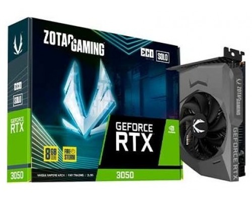 Zotac GAMING GeForce RTX 3050 Eco Solo NVIDIA 8 GB GDDR6 (Espera 4 dias)
