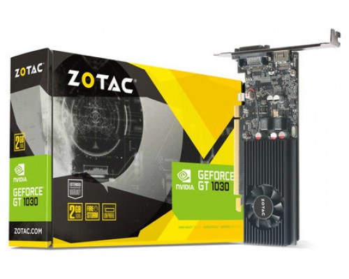 Zotac ZT-P10300A-10L tarjeta gráfica NVIDIA GeForce GT 1030 2 GB GDDR5 (Espera 4 dias)