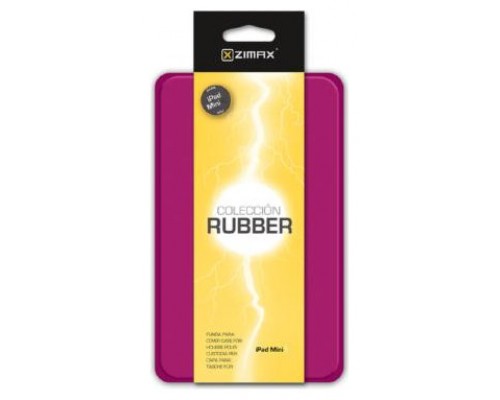Zimax Funda Tablet iPad MINI 3 RUBBER. Violeta (Espera 4 dias)